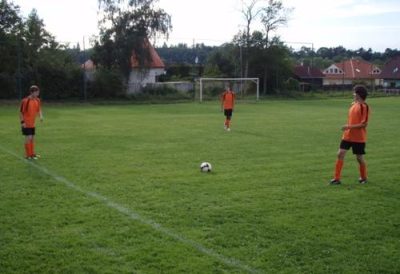 důkladné rozcvičení lavičky o poločase