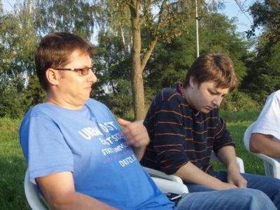 Míra tentokrát v pozici sedícího igráčka