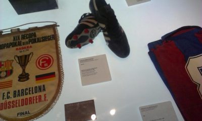 perfektně vyčištěné kopačky - Bernd Schuster