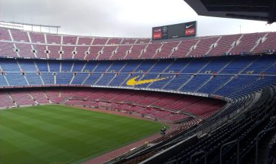 ... i když je stadion prázdný